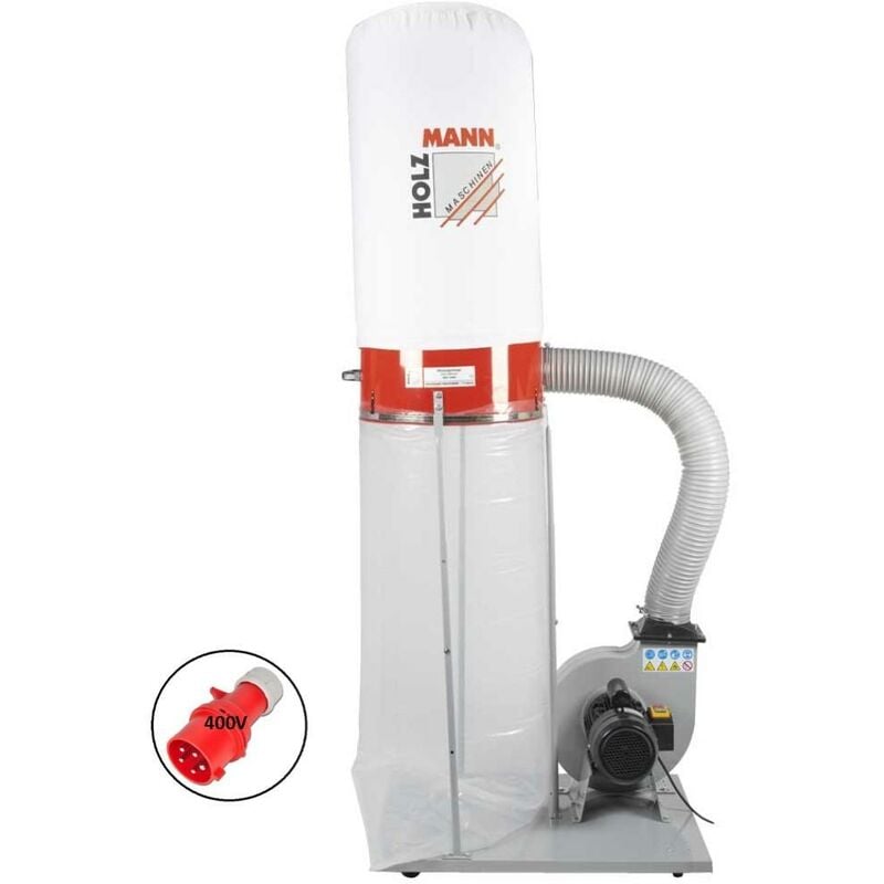 foto del prodotto holzmann aspiratore trucioli sacco aspiratrucioli abs2480 400v