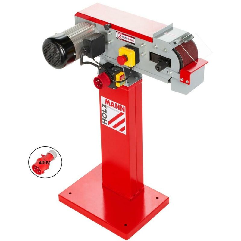 foto del prodotto holzmann levigatrice a nastro per metalli msm100neo 400v