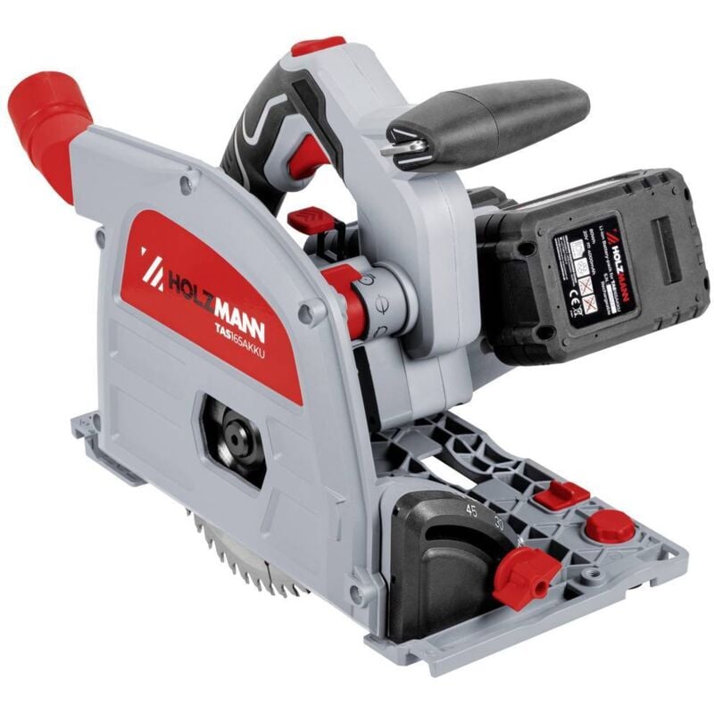 foto del prodotto holzmann maschinen tas165akku sega circolare cordless profondit di taglio max. 90 59 mm 20 v 4000 mah