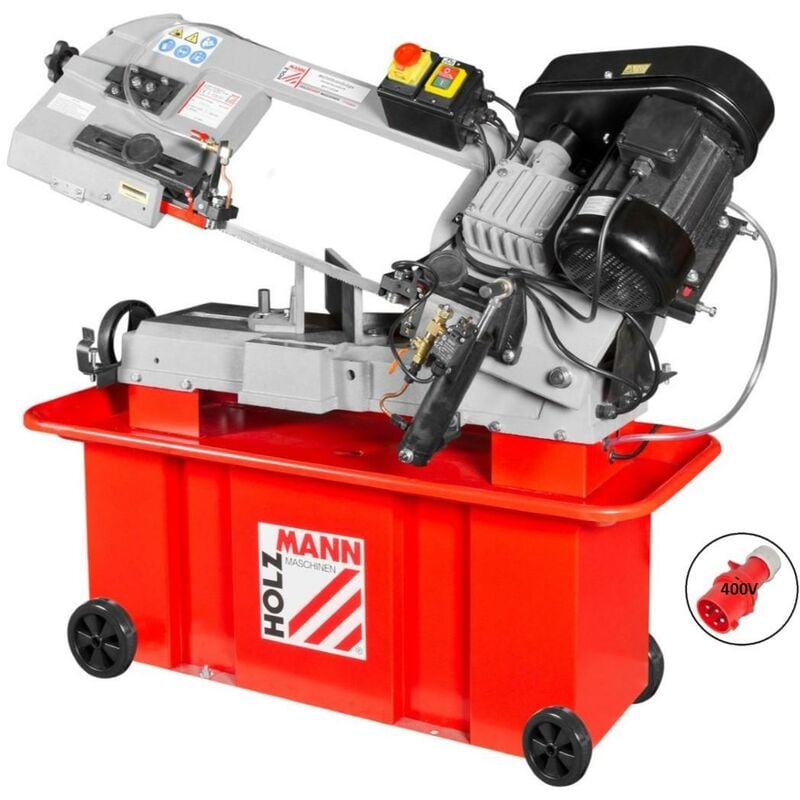 foto del prodotto holzmann segatrice sega a nastro metallo discesa manuale idraulica bs712top 400v