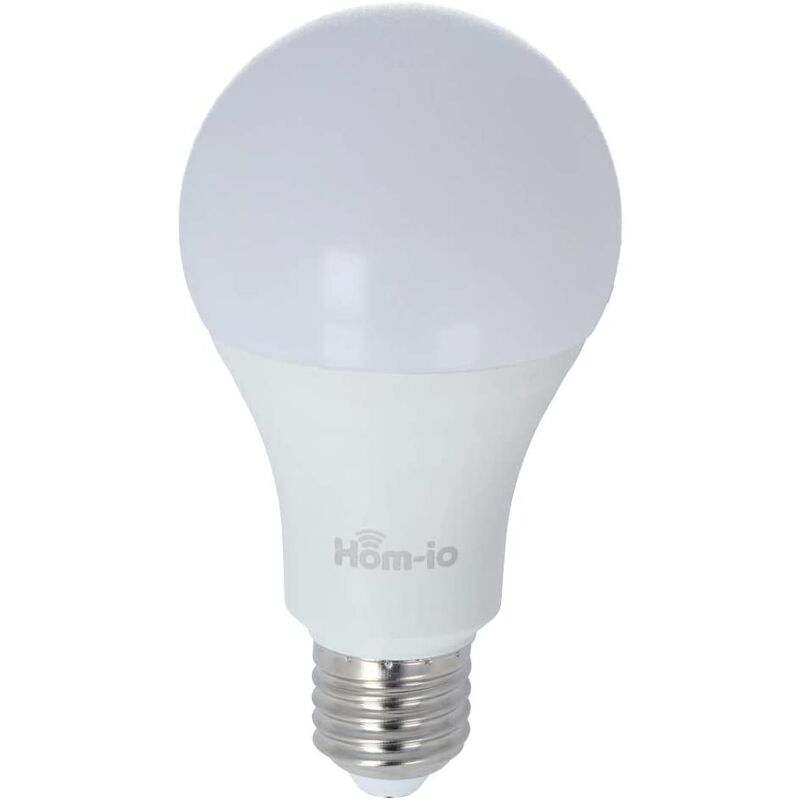 foto del prodotto hom io lampadina led 10w smart wifi bianco dinamico 2700k 6500k mod. 559593002