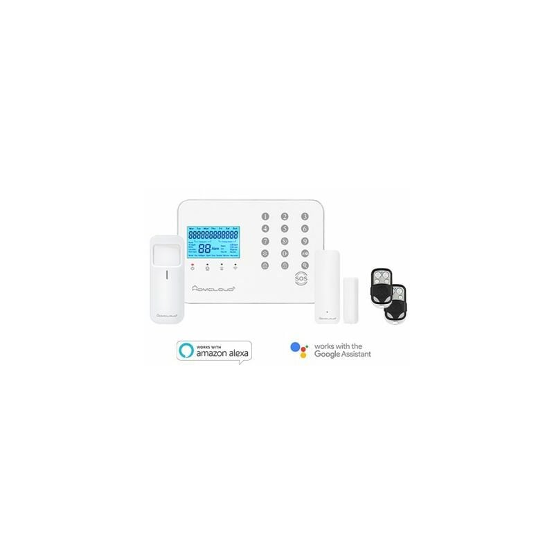 foto del prodotto homcloud kit antifurto 10p wi fi gsm smart app gratuita sia android che ios