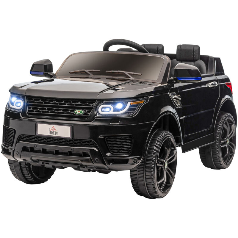 foto del prodotto homcom auto elettrica per bambini 3 6 anni con telecomando nero