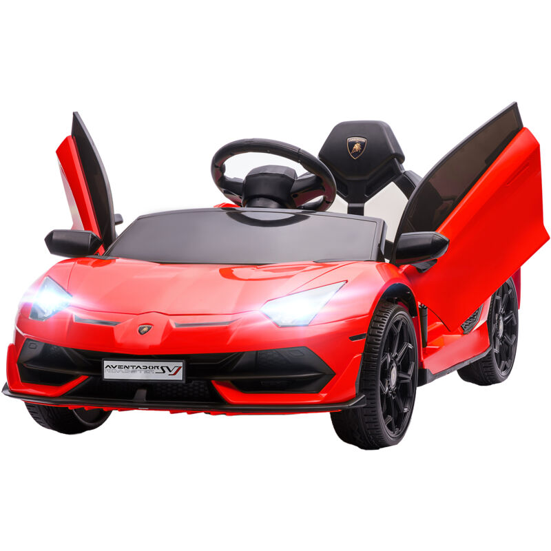 foto del prodotto homcom macchinina giocattolo in pp e metallo con licenza lamborghini