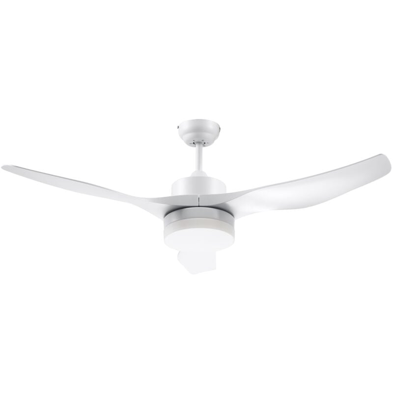 foto del prodotto homcom ventilatore a soffitto con luce led 3 modalit 6 velocit telecomando
