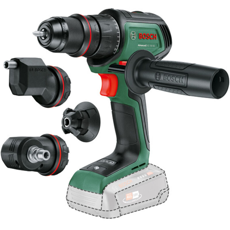 foto del prodotto home and garden advanceddrill 18v 80 quicksnap 06039e2003 trapano avvitatore a batteria 18.0 v bosch