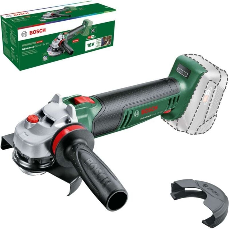 foto del prodotto home and garden advancedgrind 18 80 06033e5100 smerigliatrice angolare a batteria 125 mm senza batteria 18 v bosch