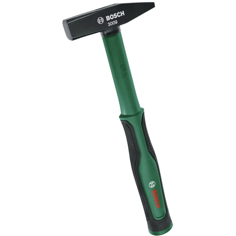 foto del prodotto home and garden hammer de locksmith, de 300 g, comfort grip de soft grip, con anima of fiber of glass, acciaio robusto ad alto contenuto di carbonio