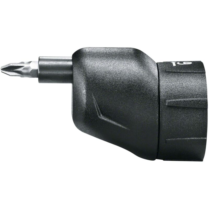 foto del prodotto home and garden ixo adattatore angolare off set, nero, 7.0 cm x 4.5 cm x 7.5 cm bosch