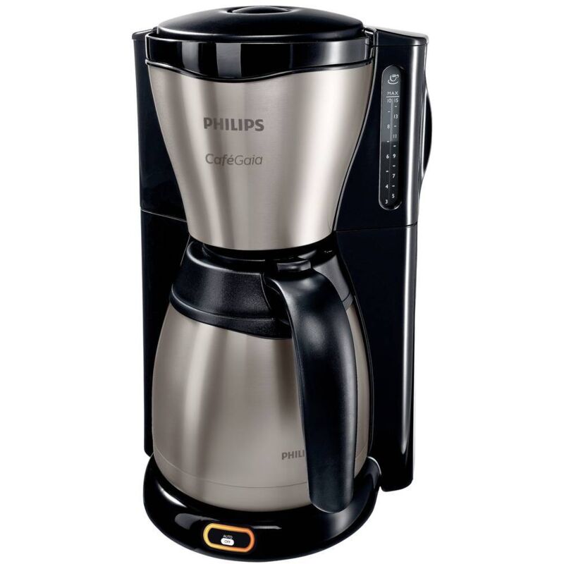 immagine 0 del prodotto home caf gaia hd7548 20 macchina per il caff nero, acciaio inox capacit tazze 15 isolato philips