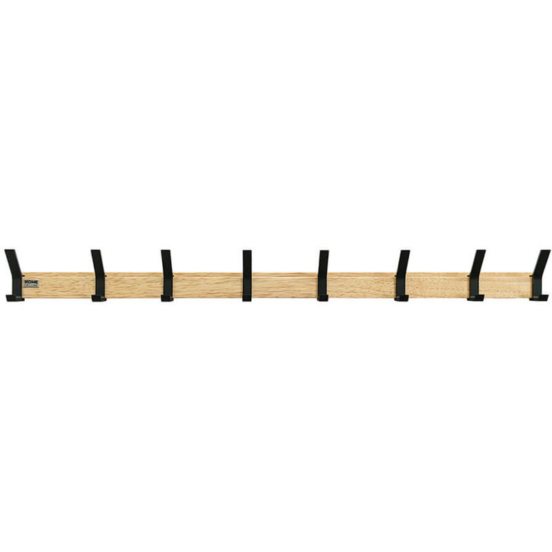 foto del prodotto home deluxe appendiabiti comprensivo di ganci, calamite e mensola per quadri stripe quantit 8 ganci