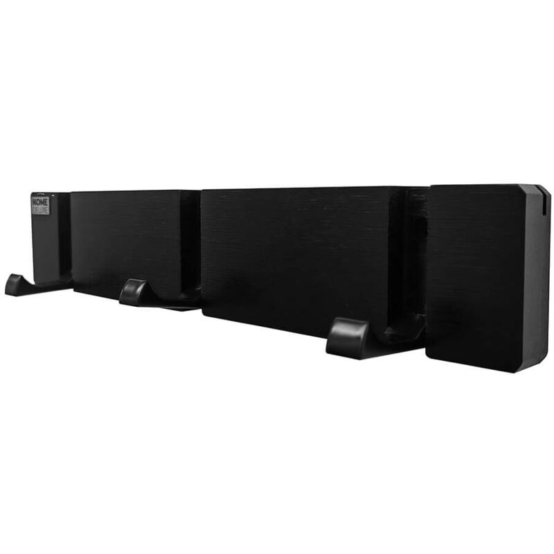 foto del prodotto home deluxe appendiabiti hook con ganci e magneti nero colore nero