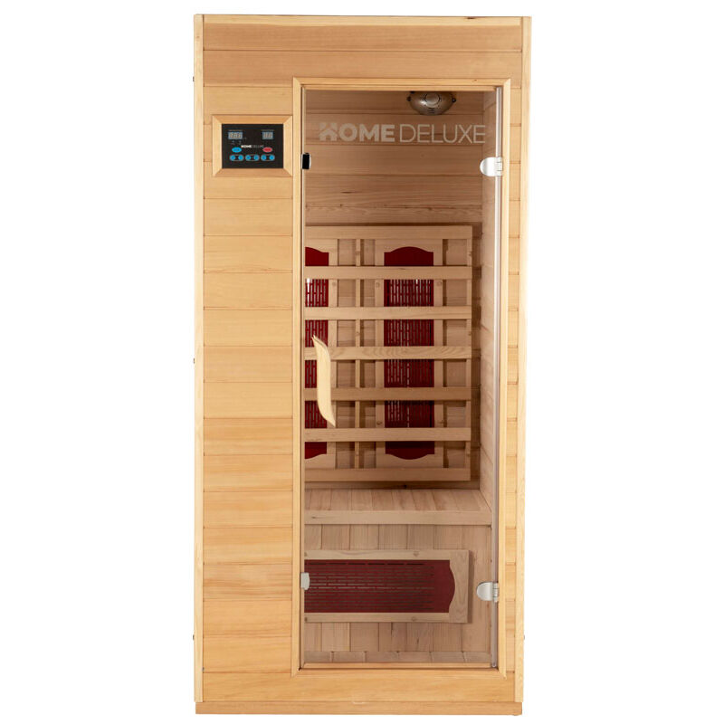 foto del prodotto home deluxe cabina a infrarossi redsun s 90 x 90 cm per 1 persona