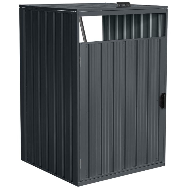 foto del prodotto home deluxe contenitore per spazzatura a porta singola cubo 1x 240l quantit 1
