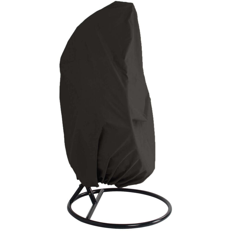 foto del prodotto home deluxe copertura antipioggia per poltrona sospesa pro l nera