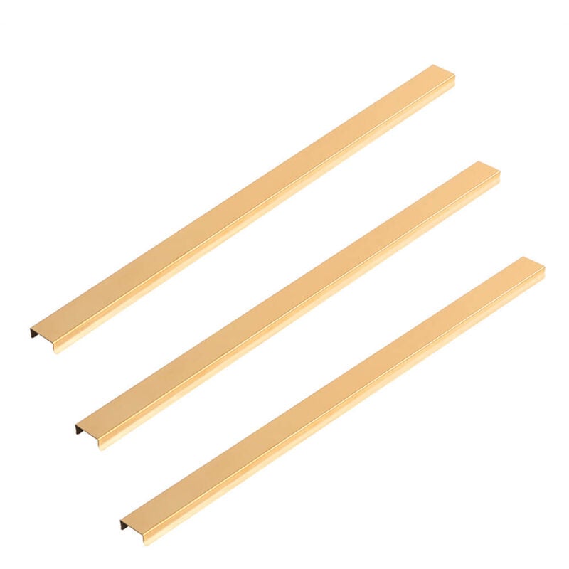 foto del prodotto home deluxe cornice per pannello acustico set da 3 oro 50 cm