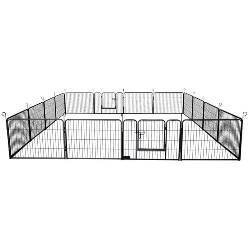 foto del prodotto home deluxe corsa per cuccioli barki 80 x 80 cm 16 pezzi misura 80x80 cm