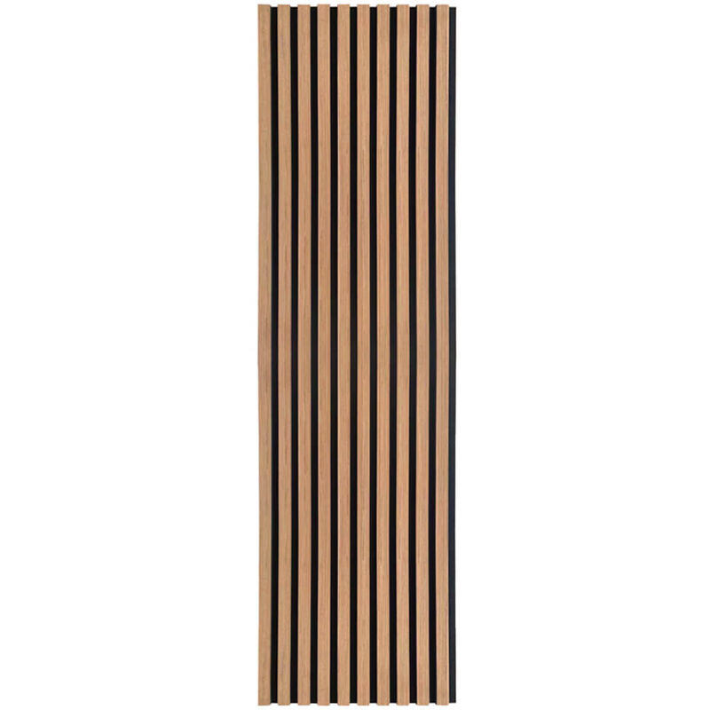 foto del prodotto home deluxe pannello acustico sonic 240 x 40 cm colore rovere oliato