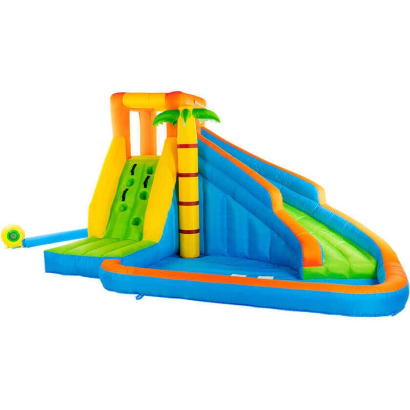 foto del prodotto home deluxe parco acquatico gonfiabile con scivolo vivi 400 x 300 cm