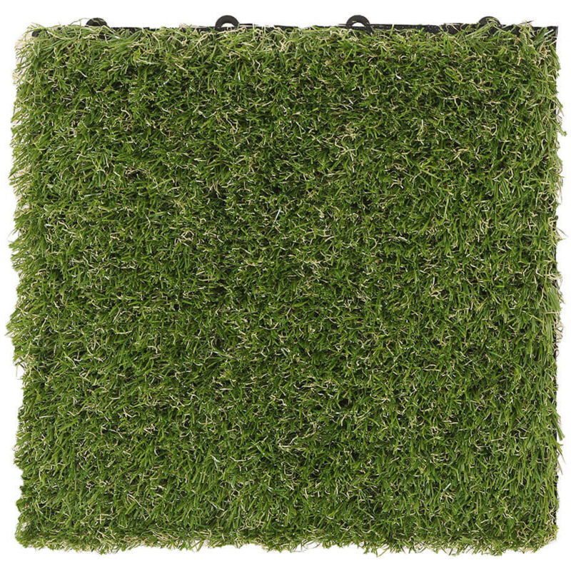 foto del prodotto home deluxe piastrelle in erba artificiale jubin quantit 9 m 