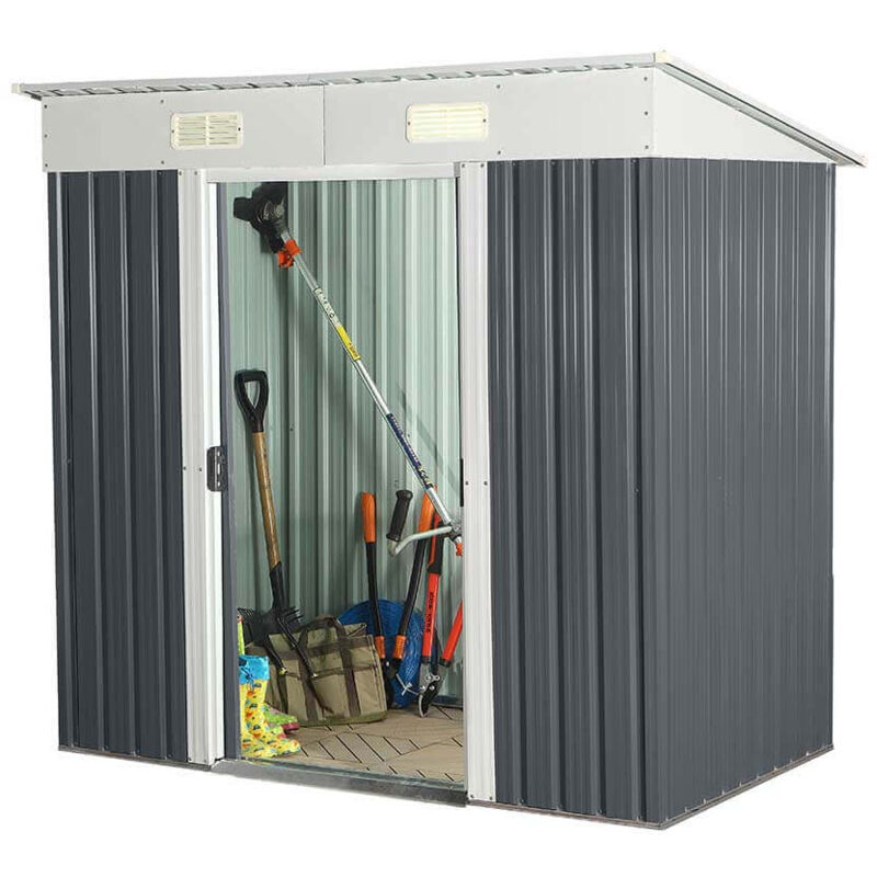 foto del prodotto home deluxe rimessa attrezzi in acciaio zincato bohio taglia m