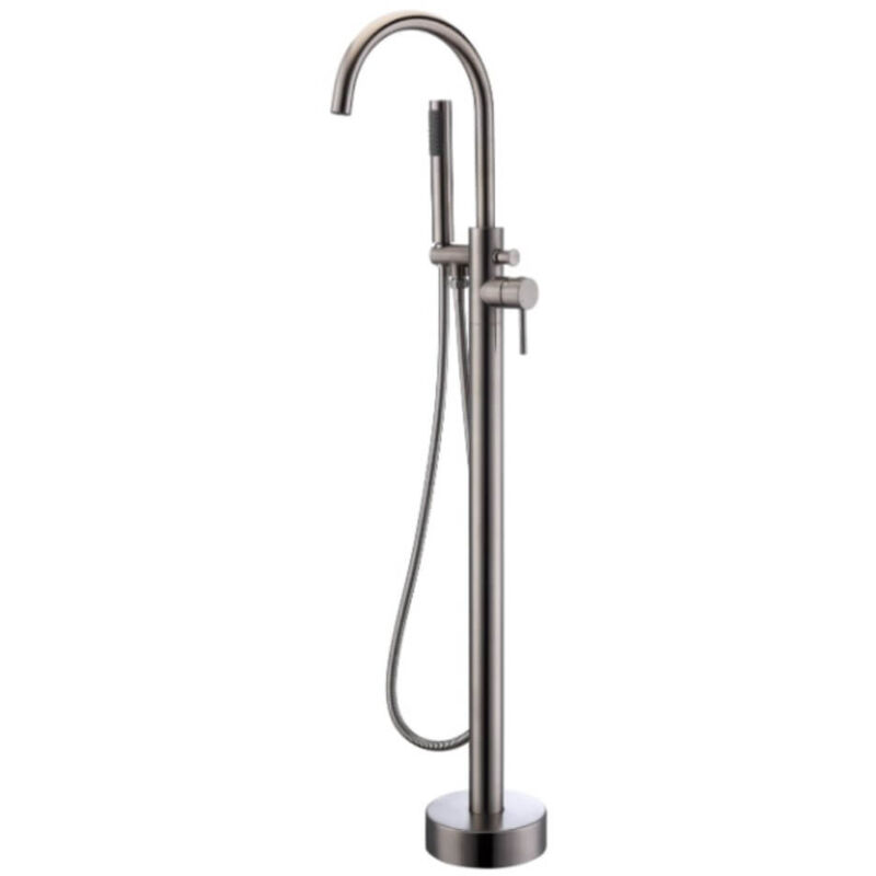 foto del prodotto home deluxe rubinetto da terra di design moon colore cromato