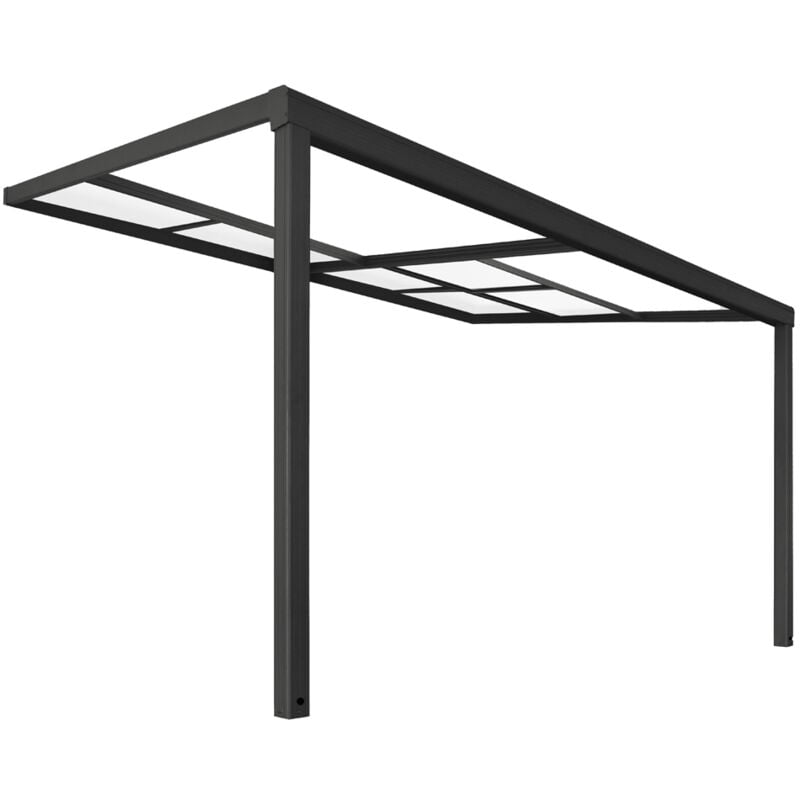 foto del prodotto home deluxe terrazza sul tetto solis deluxe colore grigio, dimensioni 390 x 295 x 233 272 cm