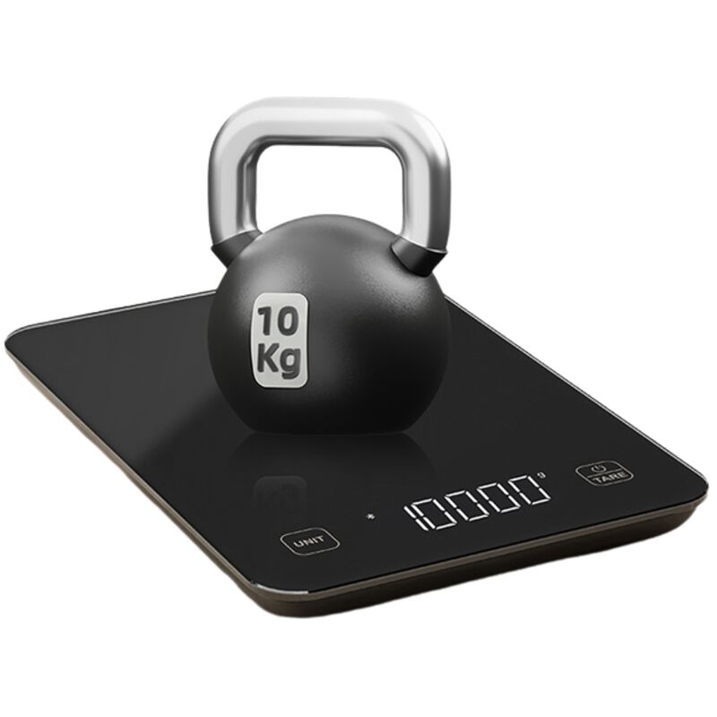 foto del prodotto home elettronica bilancia da cucina di precisione in grammi, nera, 3g 10kg