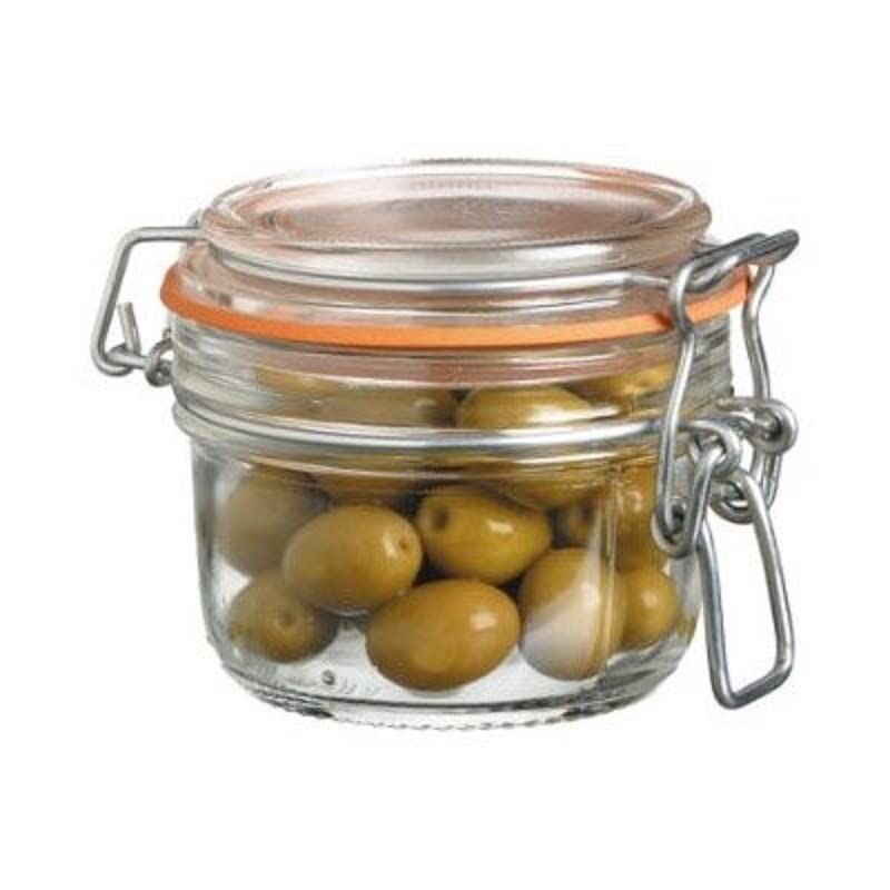 foto del prodotto home made kitchen craft vasetto in vetro, 125 ml