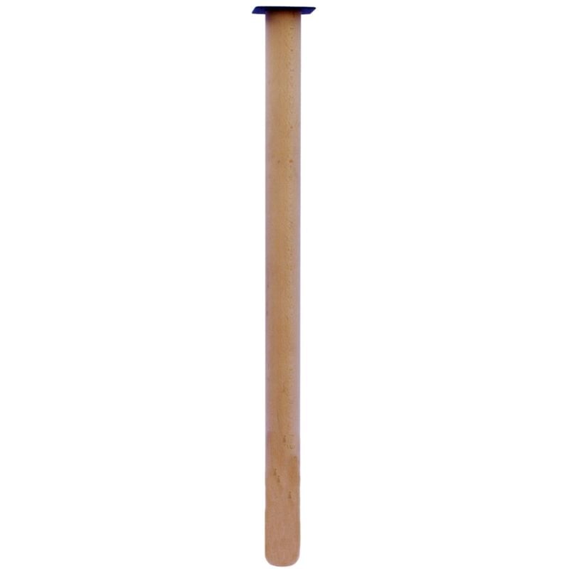 foto del prodotto home system 67860 gamba tavolo cilindrica, diametro 62, h. 750 mm, legno grezzo