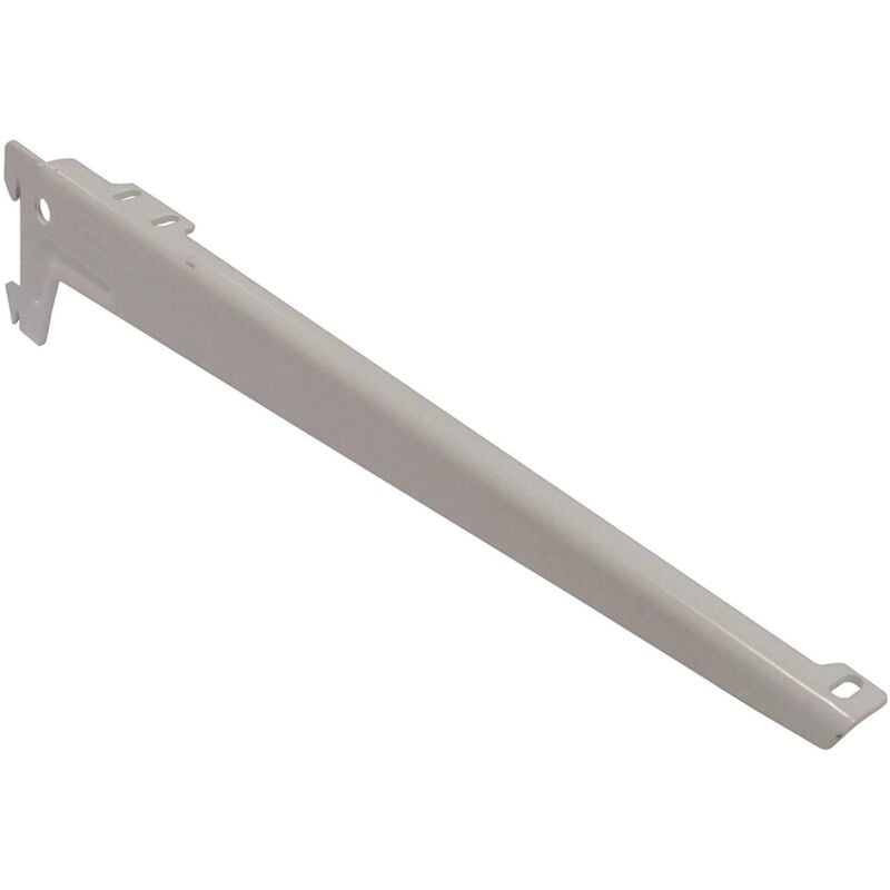 foto del prodotto home system reggimensole a 2 ganci angolate alluminio 38cm