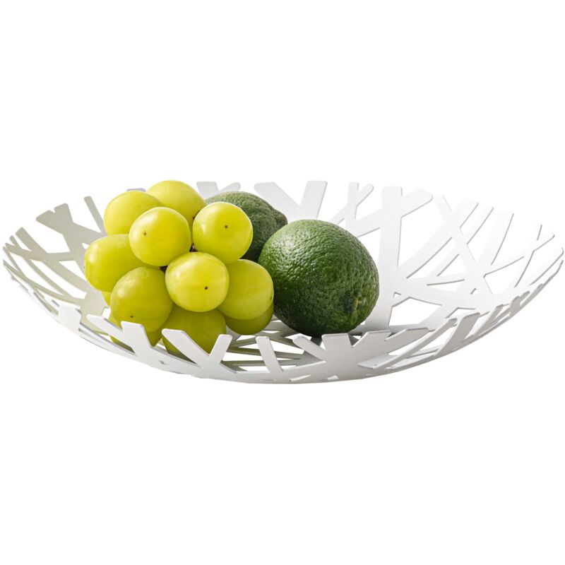 foto del prodotto home tower porta frutta, metallo, bianco, 26 cm yamazaki