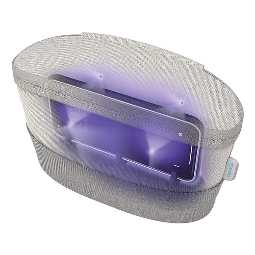 foto del prodotto homedics uv clean grigio batteria uv c