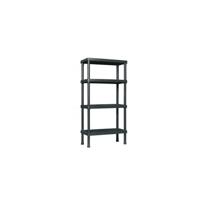 foto del prodotto homegarden scaffale in resina 4 ripiani cm.60x30x143h