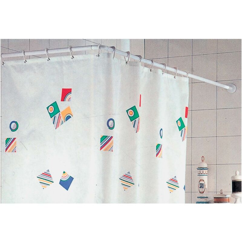 foto del prodotto homegarden telaio tenda per doccia 80x80x80 bianco