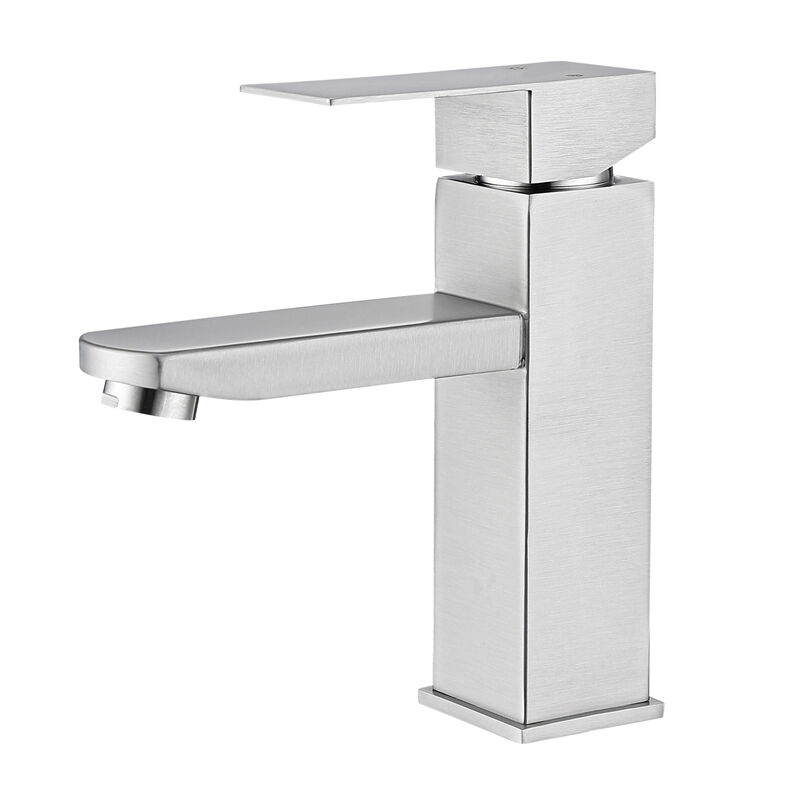 foto del prodotto homelody rubinetto del bagno miscelatore per lavabo a due vie per bagno rubinetto per lavabo in acciaio inossidabile rubinetto per lavabo classico