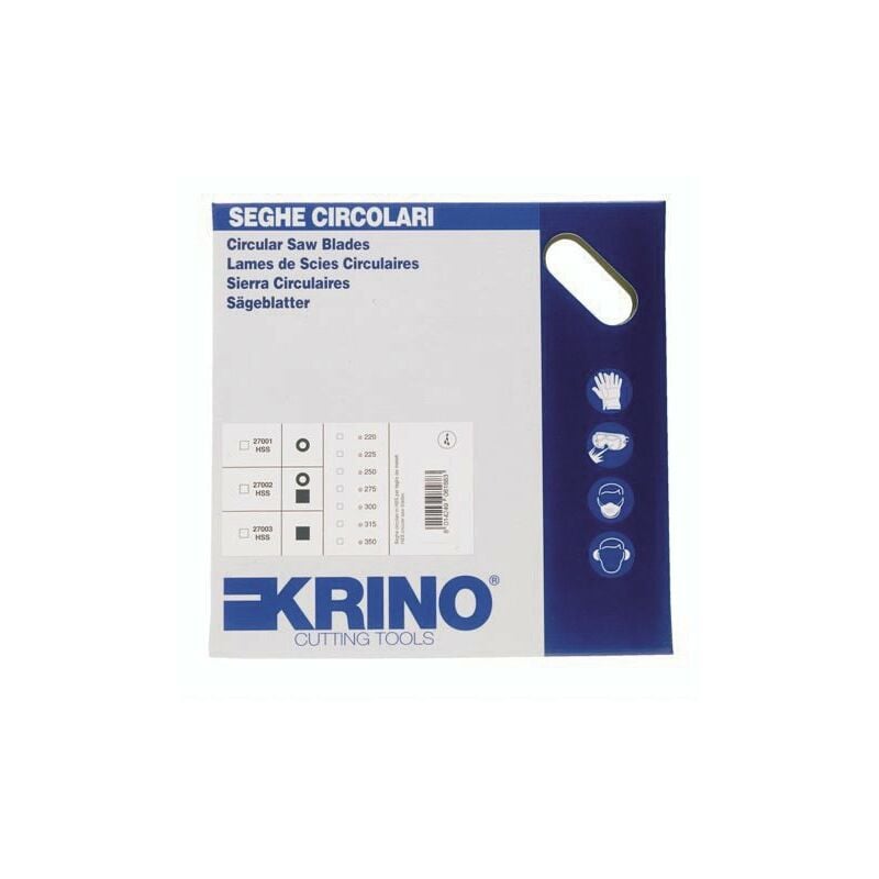 foto del prodotto homemake disco in acciaio hss d 250x2,0 mm denti 160
