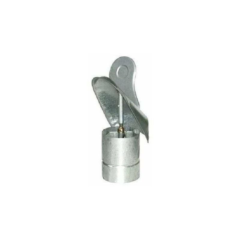 foto del prodotto homemake fumaioli girevoli zincati con gallo da 100mm