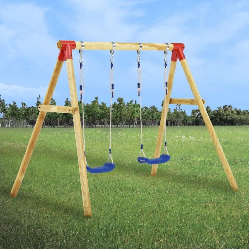 foto del prodotto homemiyn furniture limited set altalena da giardino 230x130x166 cm in