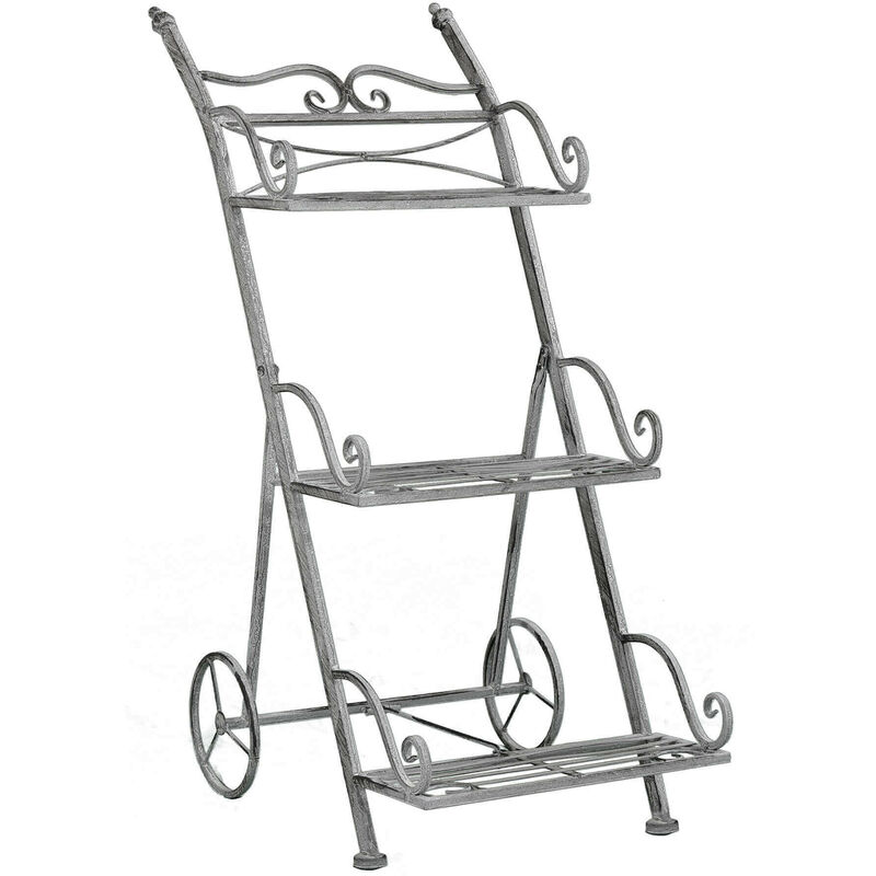 foto del prodotto homeness tag re scaffale in acciaio a 3 ripiani catia darkslategray