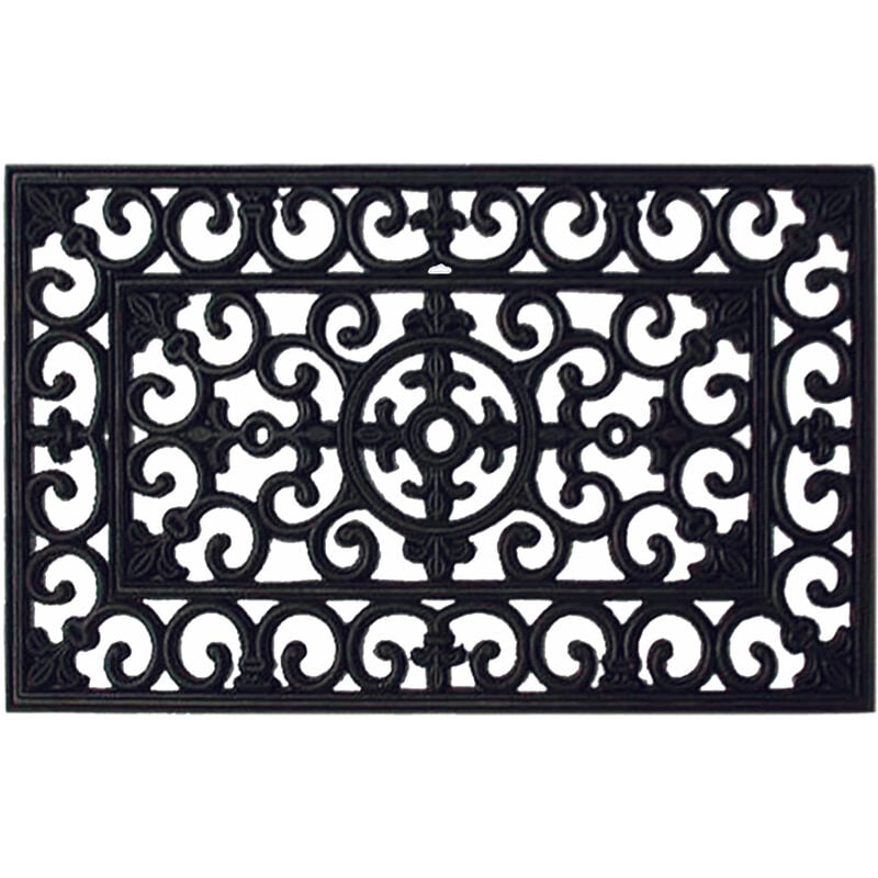 immagine 0 del prodotto homeness zerbino tappeto fuori porta in gomma rettangolare rubber arabesque brixo