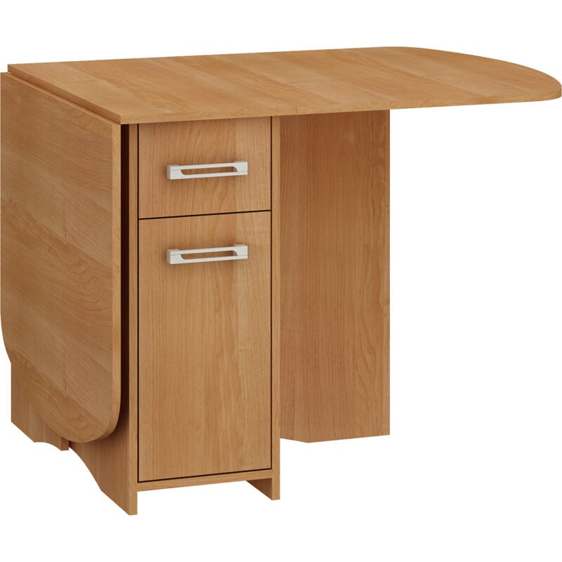 foto del prodotto homi mini 10 tavolo pieghevole in ontano 40 160 cm