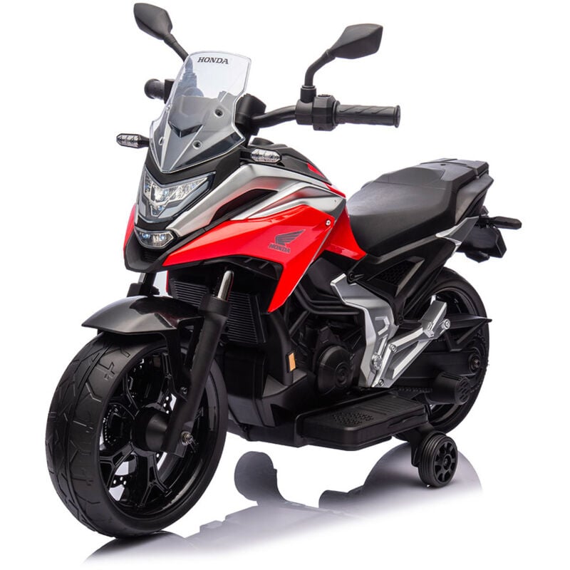 foto del prodotto honda moto elettrica per bambini 12v con licenza nc 750 rosso