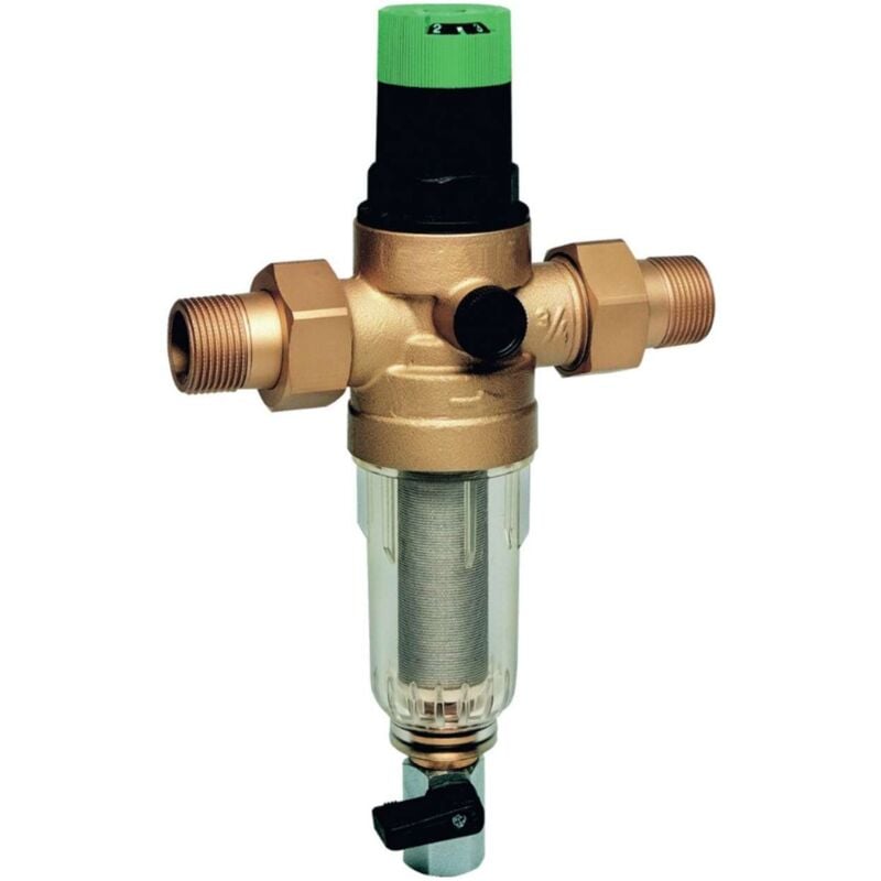 foto del prodotto honeywell filtri per acqua filtro per acqua fredda, con valvola di riduzione, attacco dn25 fk06 1aa