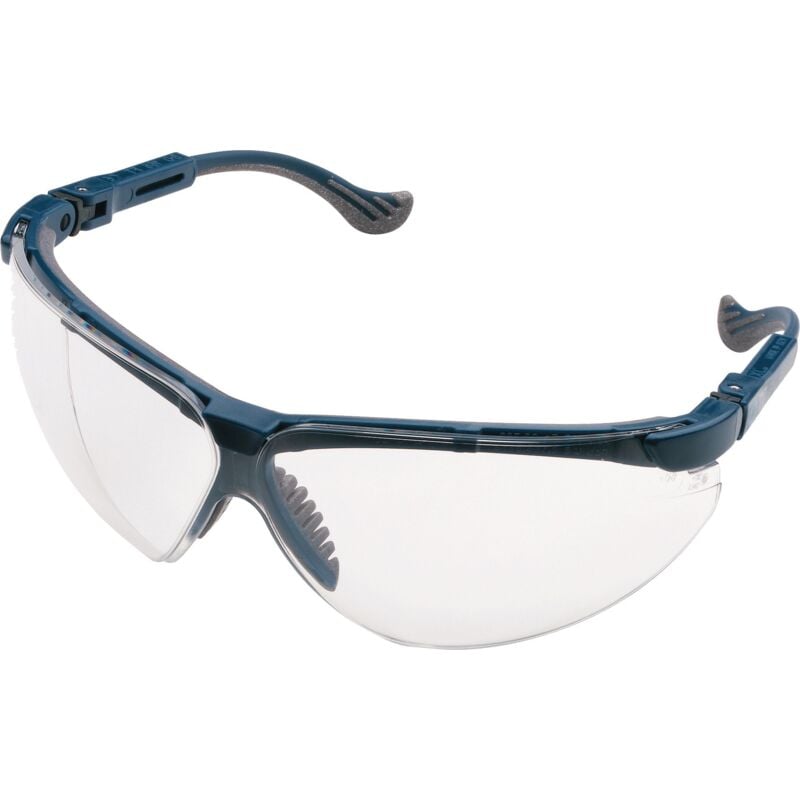 foto del prodotto honeywell occhiali protettivi xc en 166 1ft blu aste, lenti pc trasparenti
