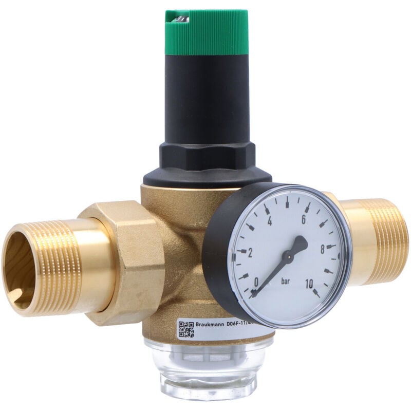 foto del prodotto honeywell - riduttore pressione braukmann 1 1 4 d06f-11 4am