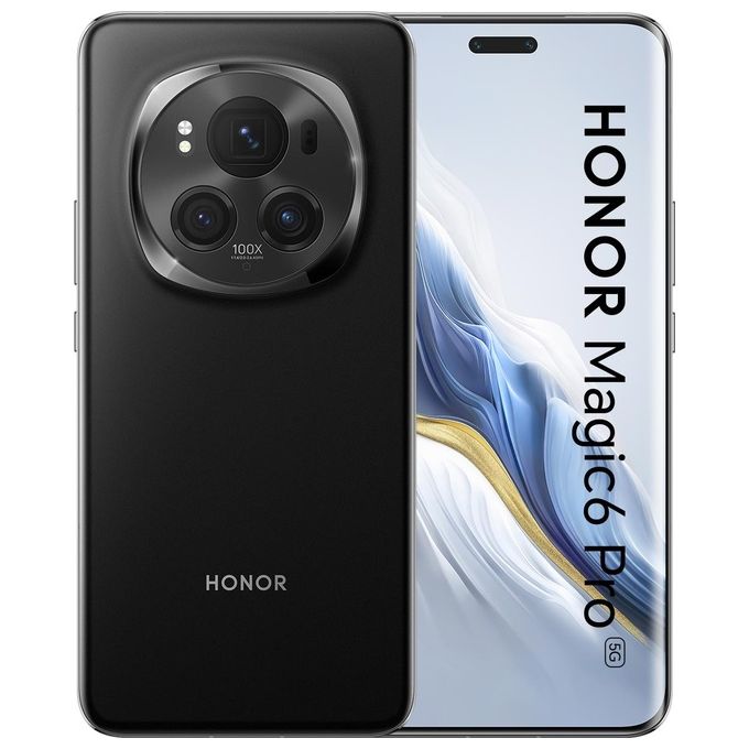 foto del prodotto honor smartphone magic6 pro 5g, 12gb ram, 512gb storage, display oled 6.8 120hz dual sim