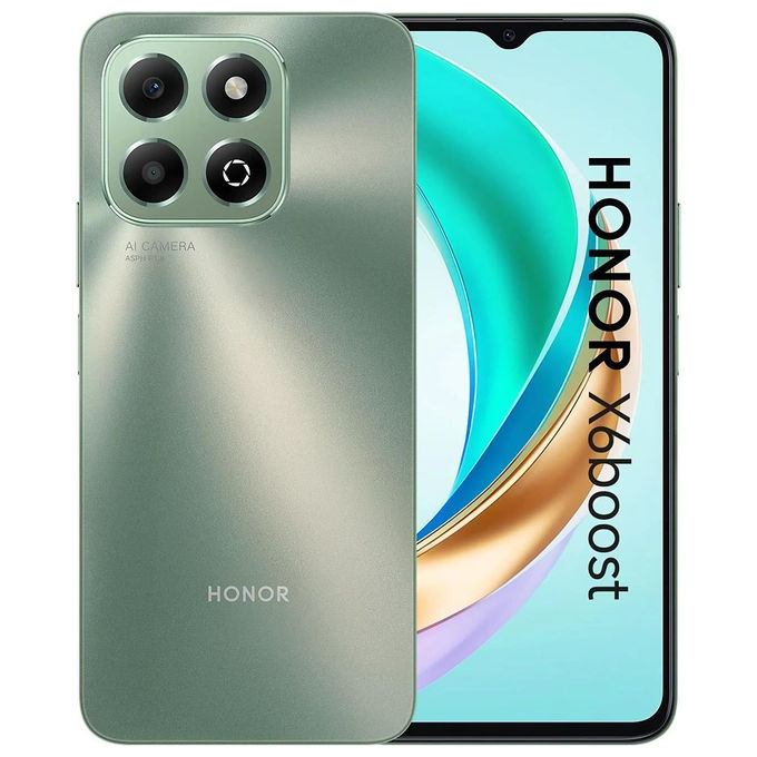foto del prodotto honor x6b 4gb 128gb 6.56 dual sim forest green