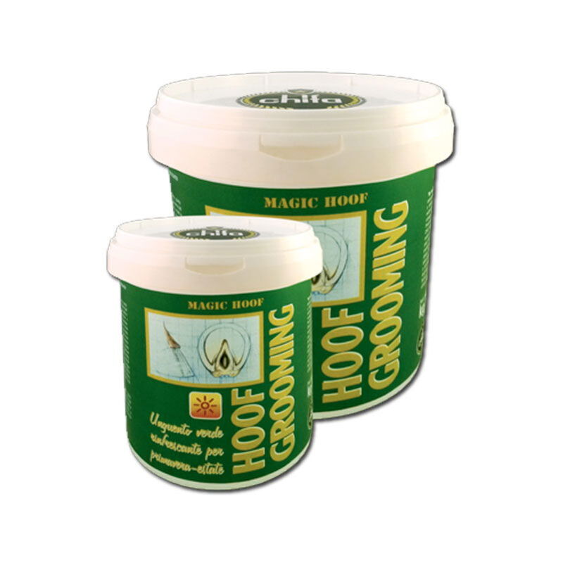 foto del prodotto hoof grooming unguento verde per lo zoccolo ad azione rinfrescante 500 g