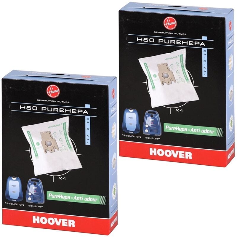 foto del prodotto hoover 4 sacchetti anti odore h60 aspirapolvere 366020627614119074